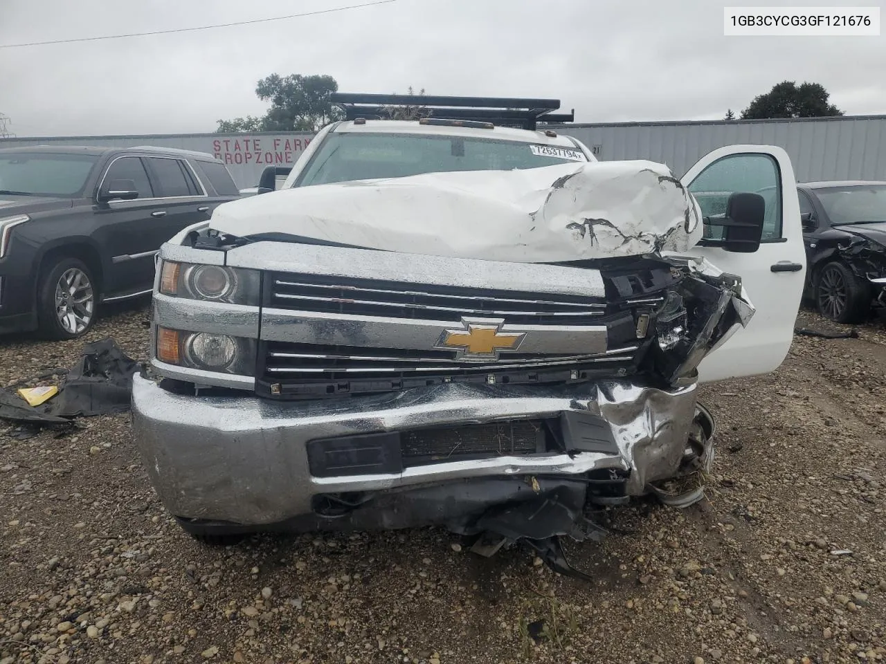 2016 Chevrolet Silverado C3500 VIN: 1GB3CYCG3GF121676 Lot: 72637794