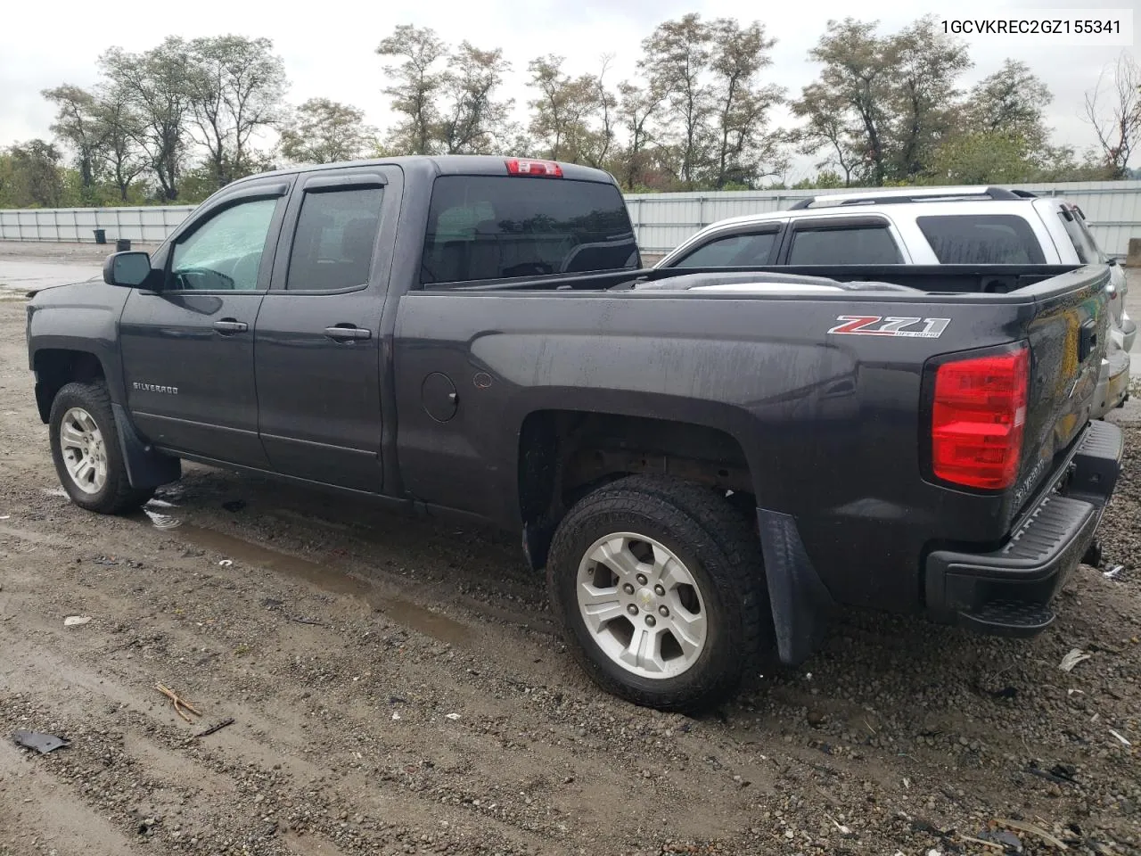 1GCVKREC2GZ155341 2016 Chevrolet Silverado K1500 Lt