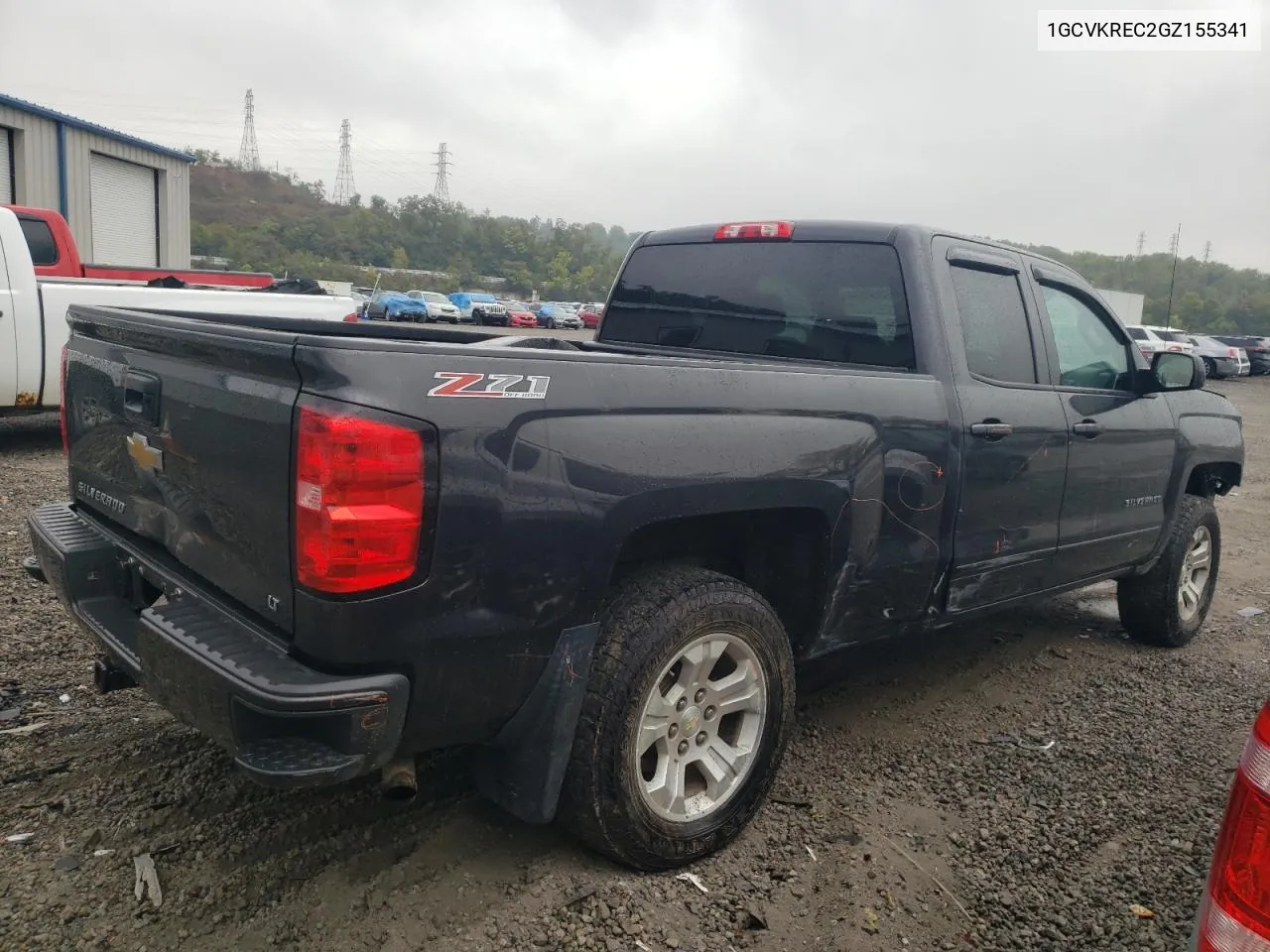 1GCVKREC2GZ155341 2016 Chevrolet Silverado K1500 Lt