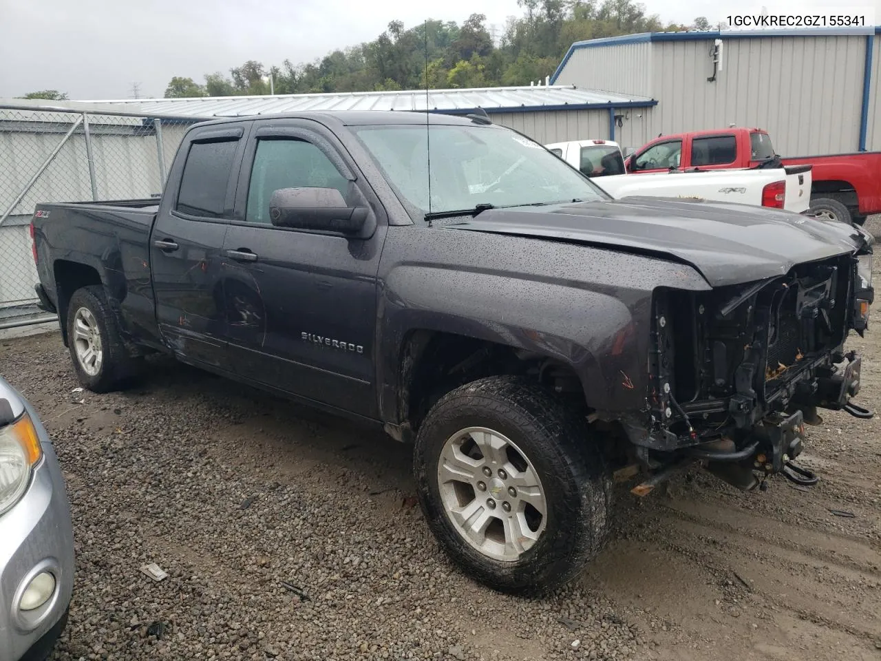 1GCVKREC2GZ155341 2016 Chevrolet Silverado K1500 Lt