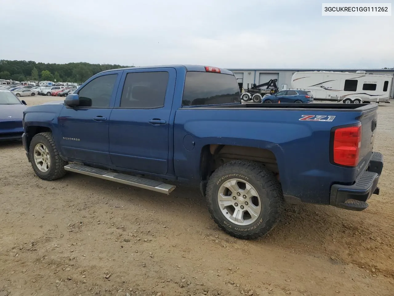 2016 Chevrolet Silverado 1500 2Lt VIN: 3GCUKREC1GG111262 Lot: 72719954