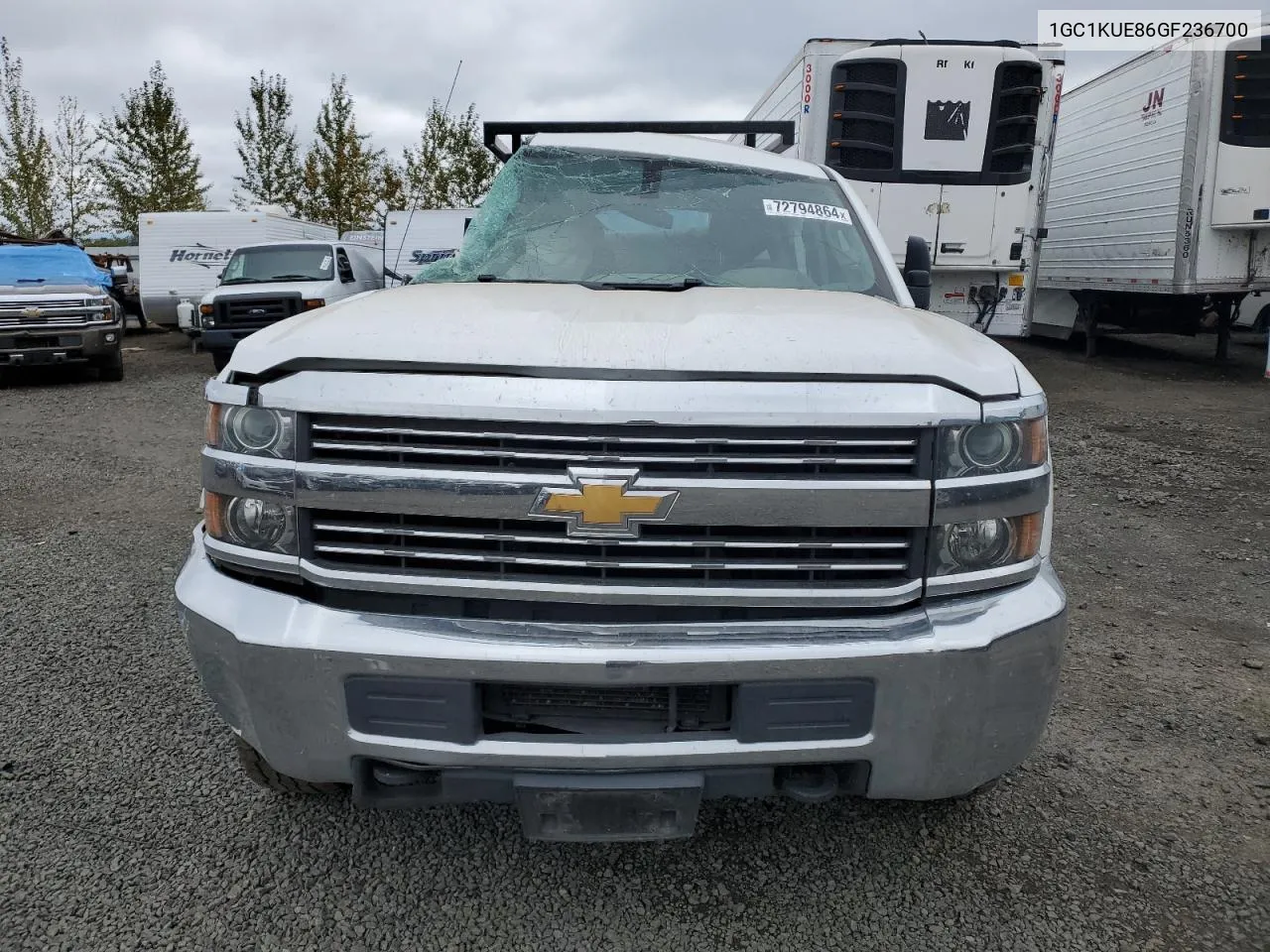 2016 Chevrolet Silverado K2500 Heavy Duty VIN: 1GC1KUE86GF236700 Lot: 72794864