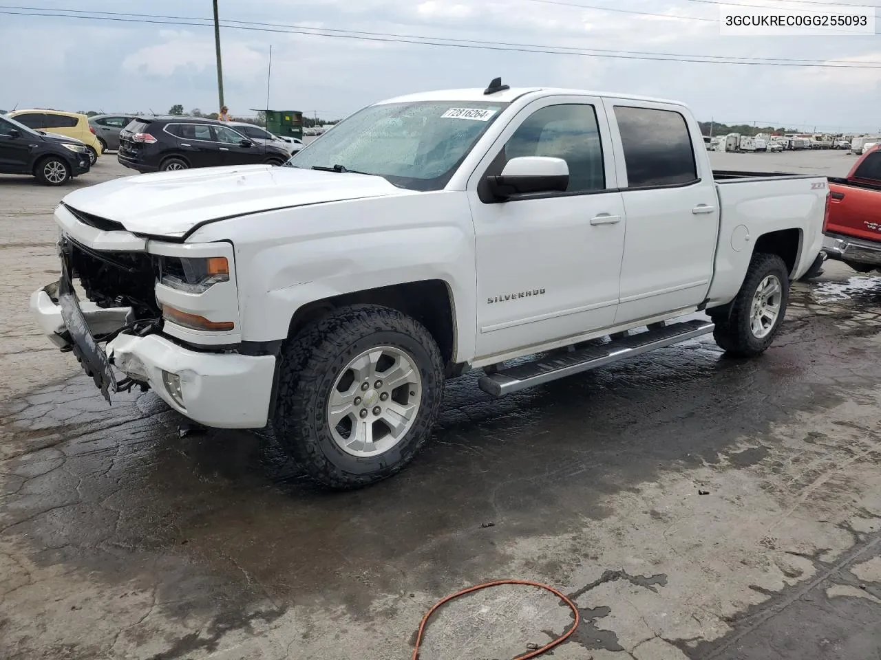 2016 Chevrolet Silverado K1500 Lt VIN: 3GCUKREC0GG255093 Lot: 72816264