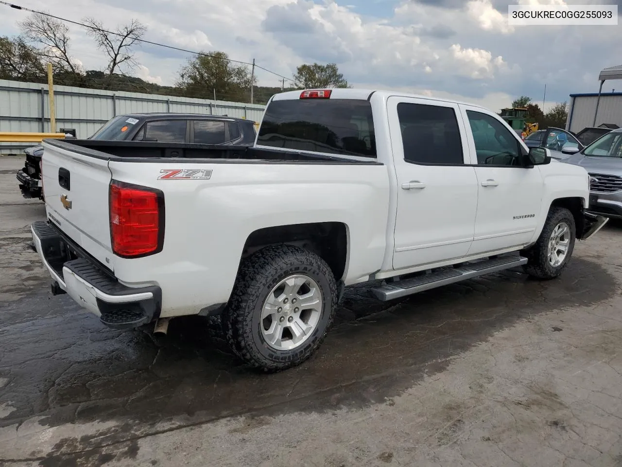 2016 Chevrolet Silverado K1500 Lt VIN: 3GCUKREC0GG255093 Lot: 72816264