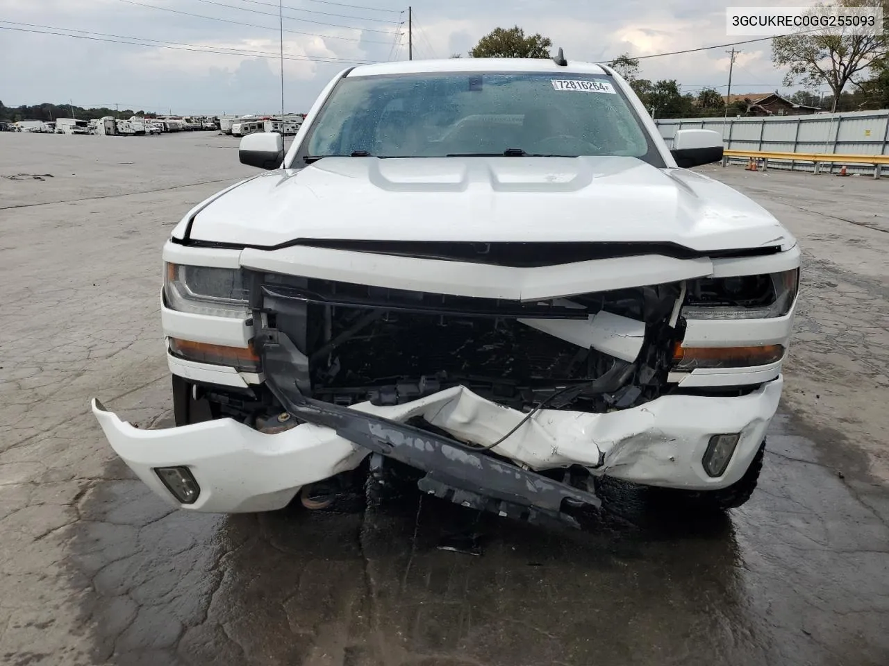 2016 Chevrolet Silverado K1500 Lt VIN: 3GCUKREC0GG255093 Lot: 72816264