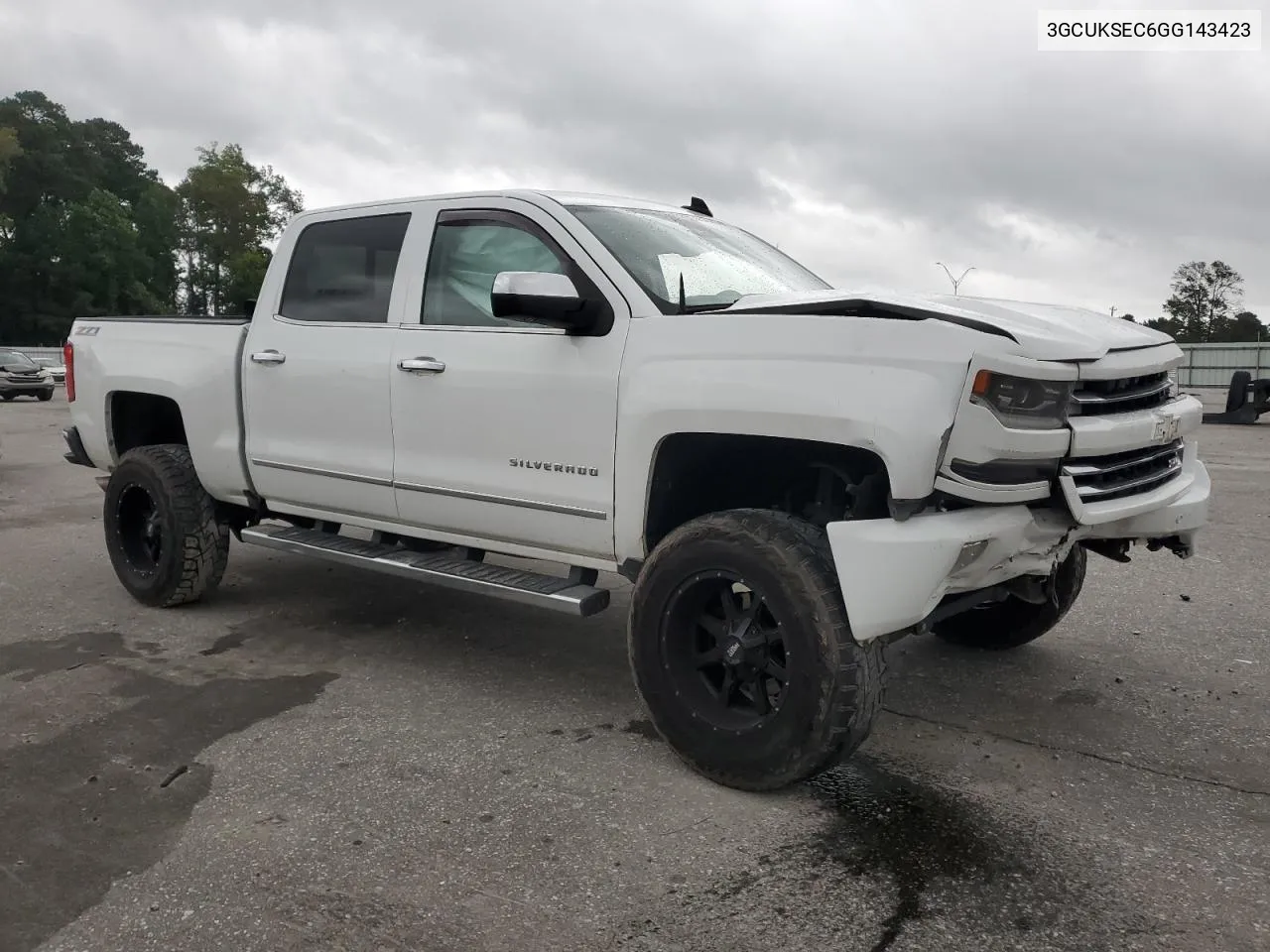 2016 Chevrolet Silverado K1500 Ltz VIN: 3GCUKSEC6GG143423 Lot: 72842344