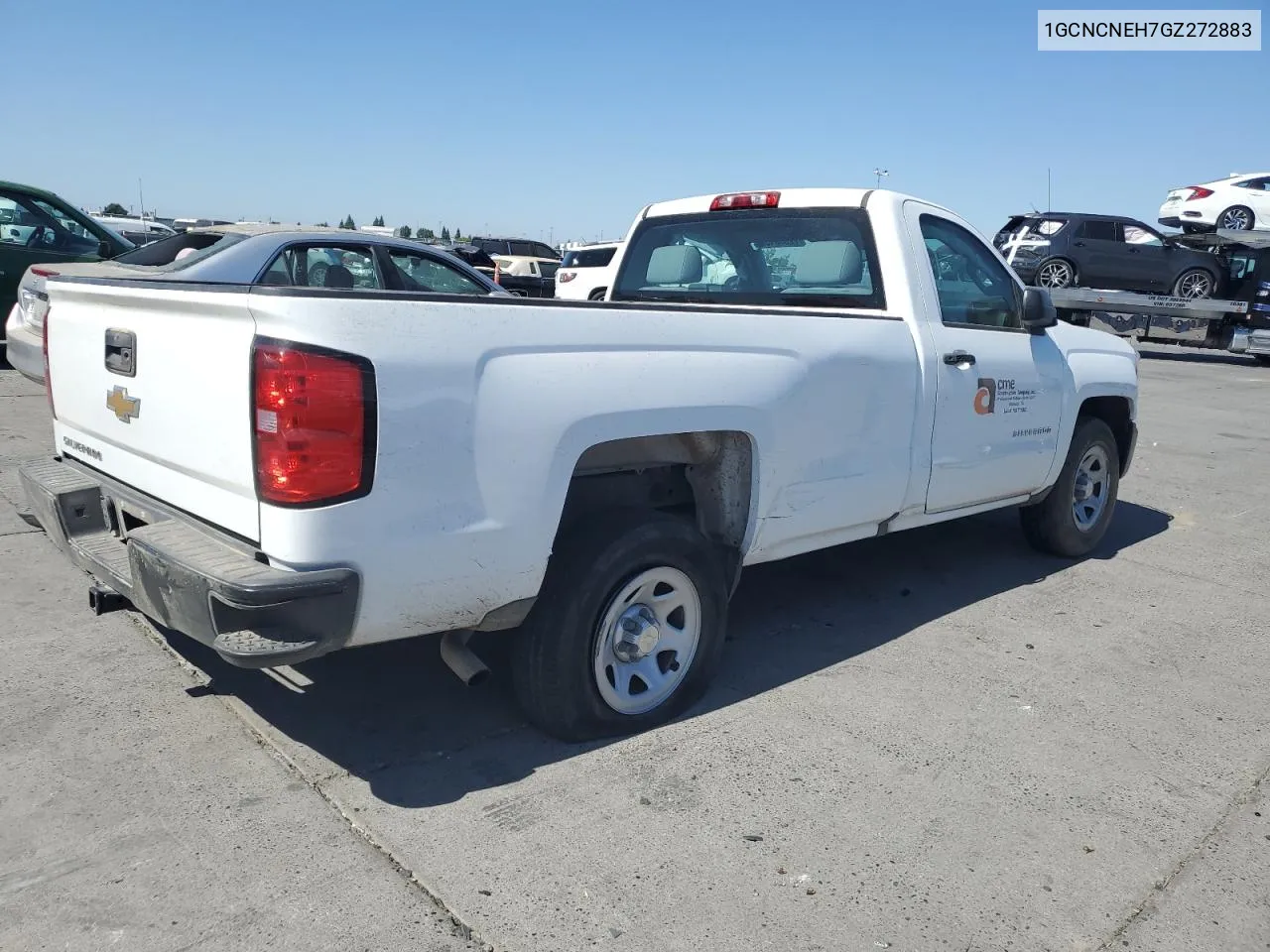 2016 Chevrolet Silverado C1500 VIN: 1GCNCNEH7GZ272883 Lot: 72853154