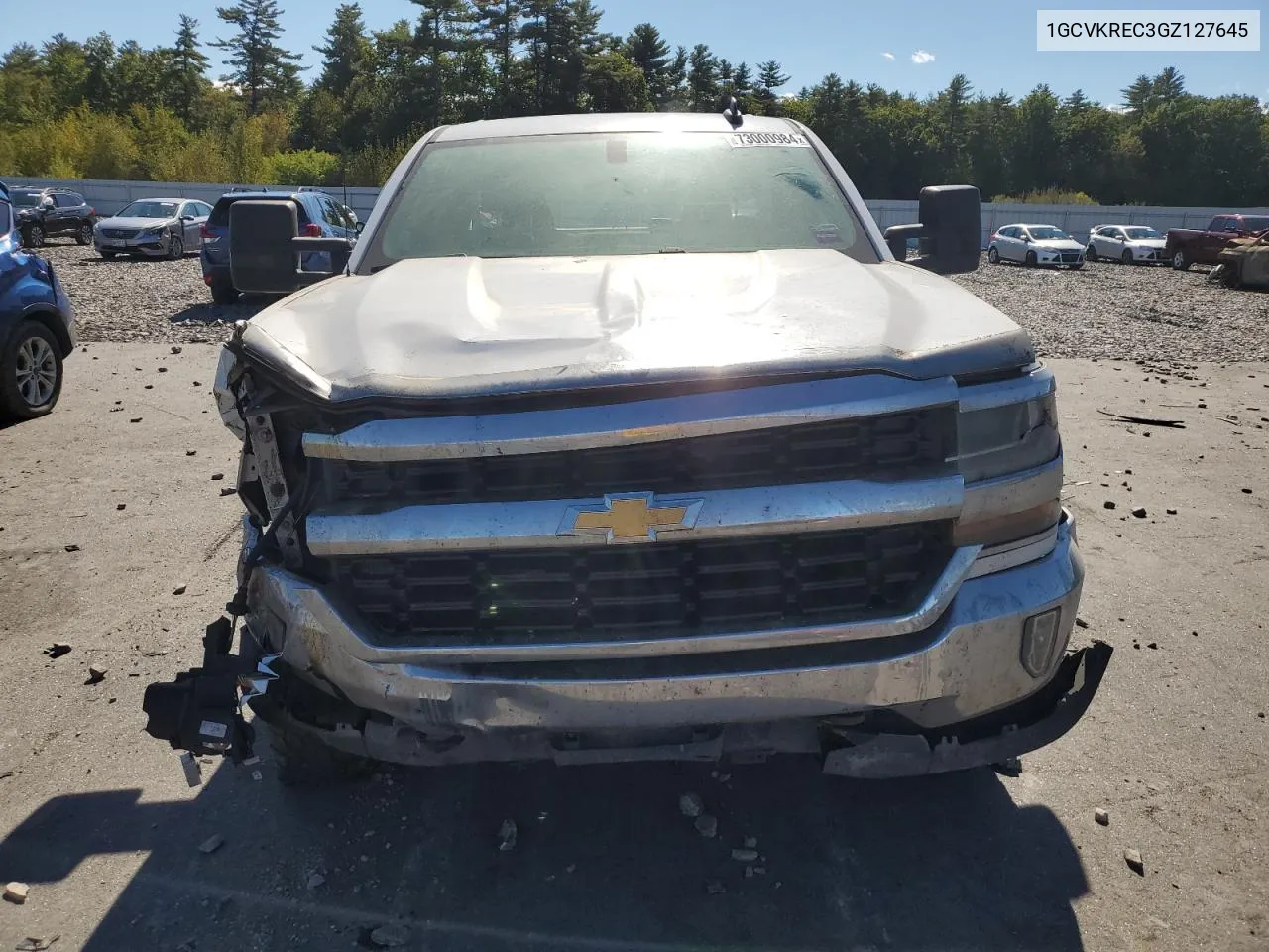 2016 Chevrolet Silverado K1500 Lt VIN: 1GCVKREC3GZ127645 Lot: 73000984