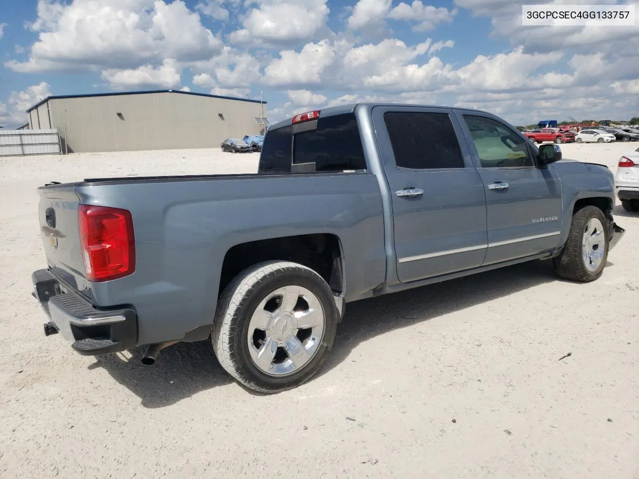 2016 Chevrolet Silverado C1500 Ltz VIN: 3GCPCSEC4GG133757 Lot: 73023404