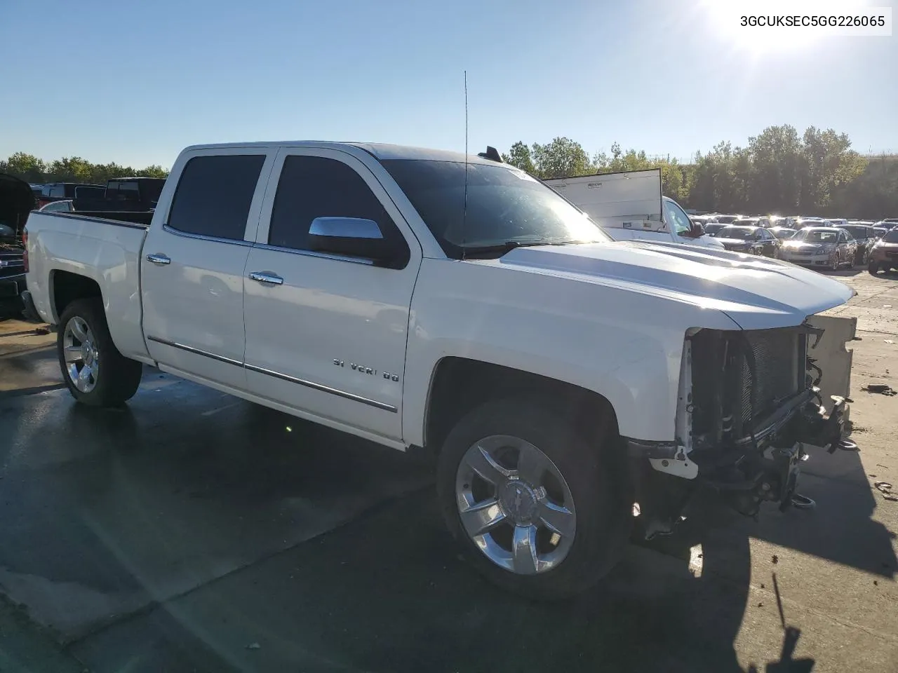 2016 Chevrolet Silverado K1500 Ltz VIN: 3GCUKSEC5GG226065 Lot: 73048624