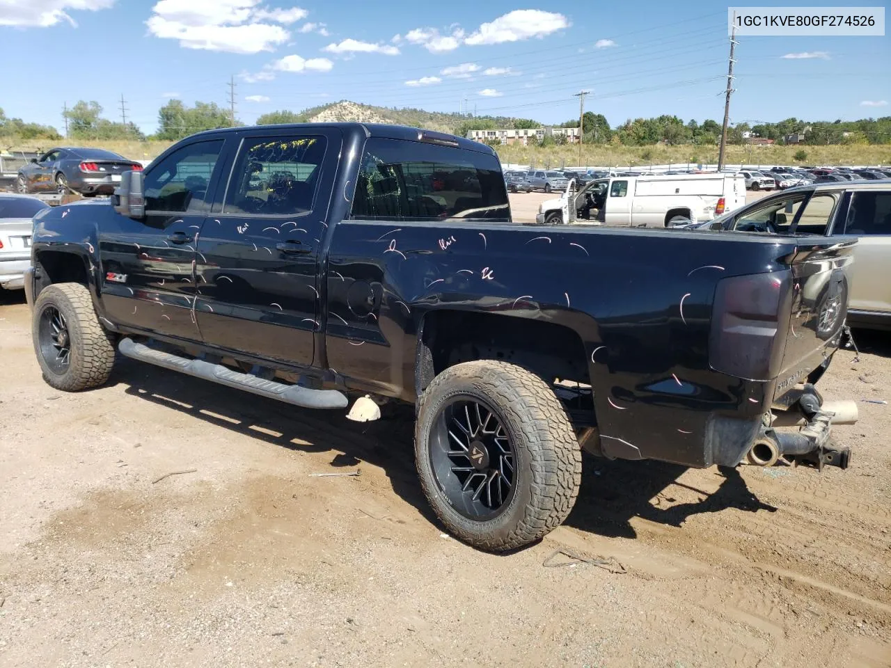 2016 Chevrolet Silverado K2500 Heavy Duty Lt VIN: 1GC1KVE80GF274526 Lot: 73060044