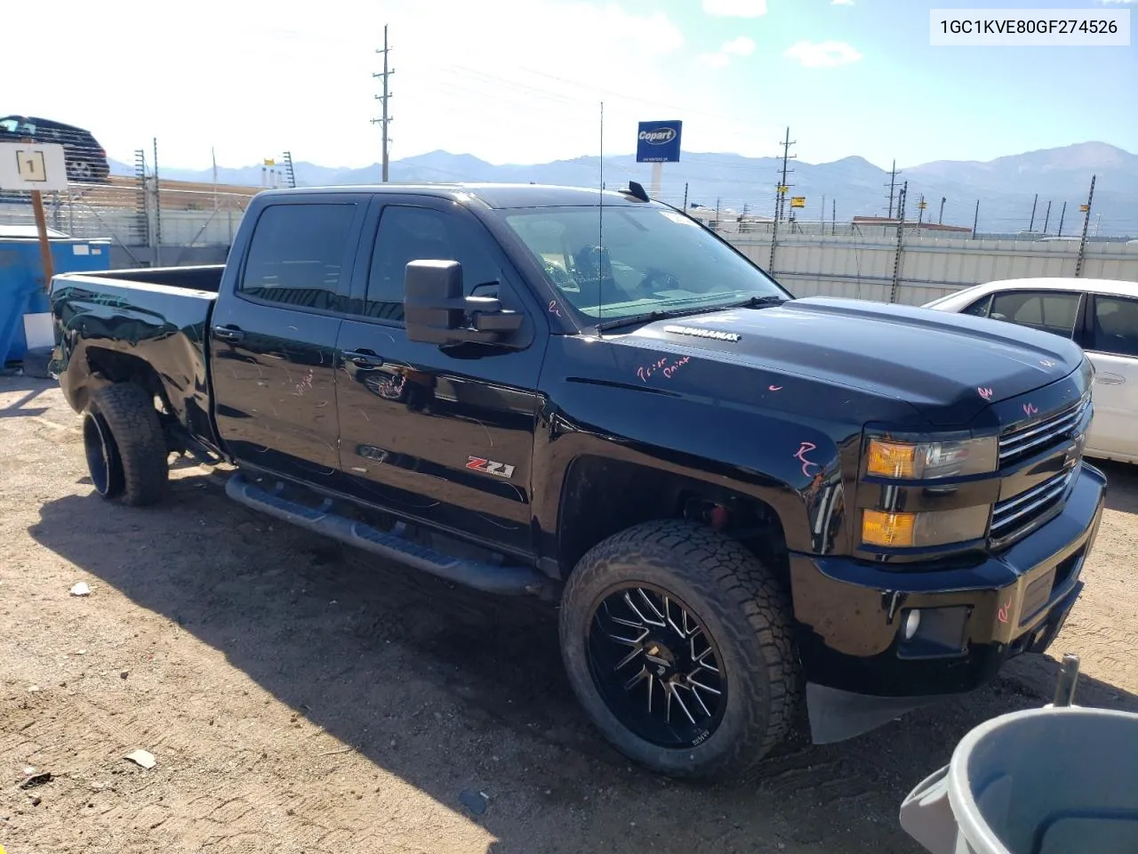 2016 Chevrolet Silverado K2500 Heavy Duty Lt VIN: 1GC1KVE80GF274526 Lot: 73060044