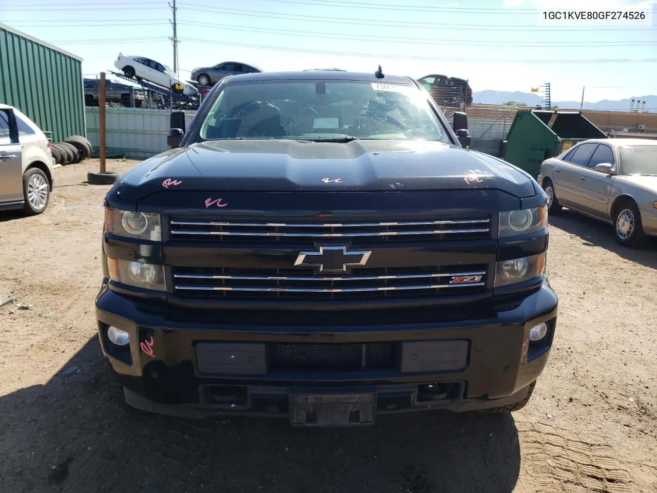 2016 Chevrolet Silverado K2500 Heavy Duty Lt VIN: 1GC1KVE80GF274526 Lot: 73060044