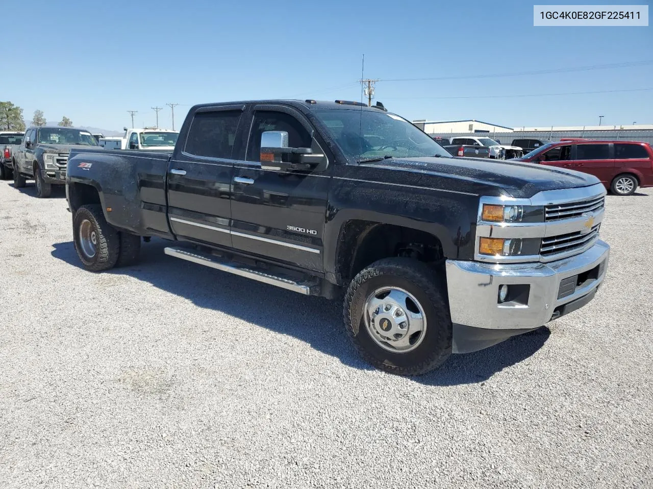 2016 Chevrolet Silverado K3500 Ltz VIN: 1GC4K0E82GF225411 Lot: 73171244