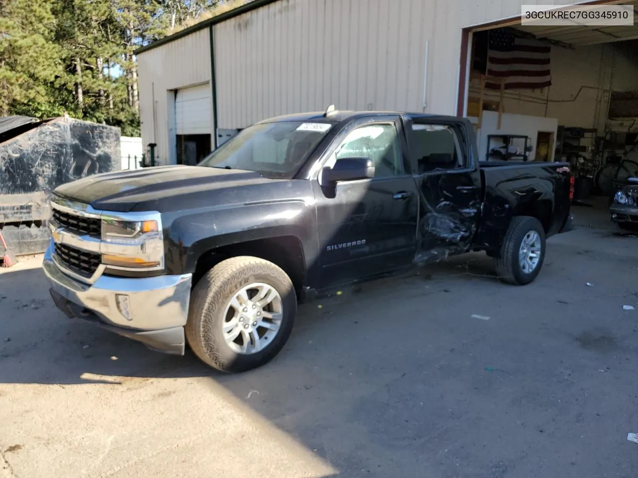 2016 Chevrolet Silverado K1500 Lt VIN: 3GCUKREC7GG345910 Lot: 73219654