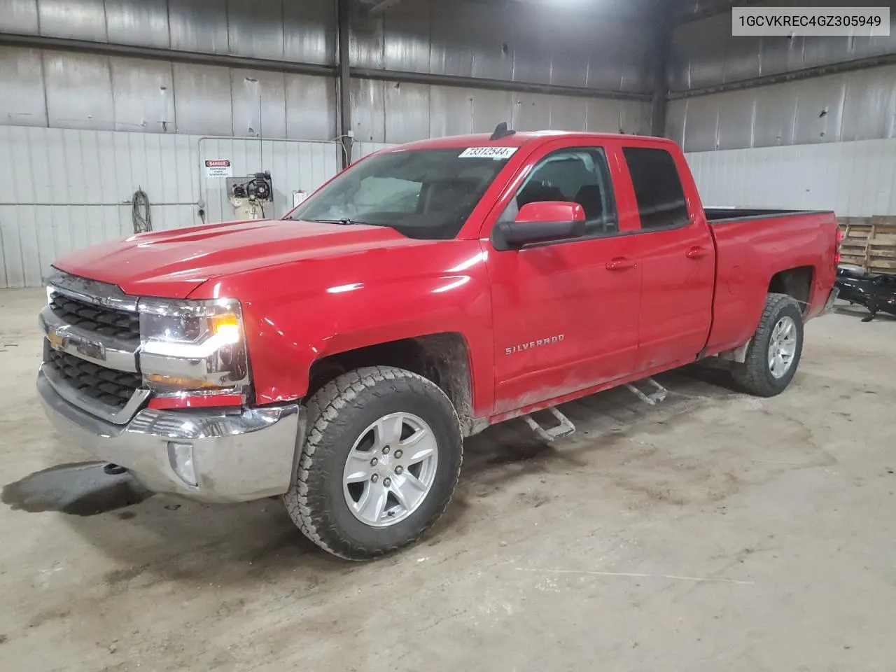 2016 Chevrolet Silverado K1500 Lt VIN: 1GCVKREC4GZ305949 Lot: 73312544