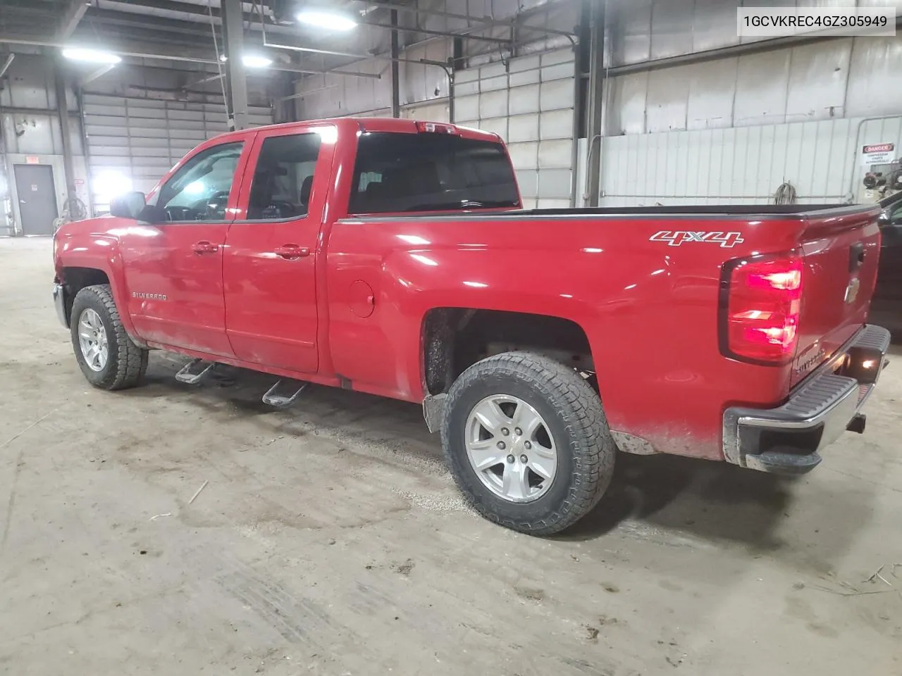 1GCVKREC4GZ305949 2016 Chevrolet Silverado K1500 Lt