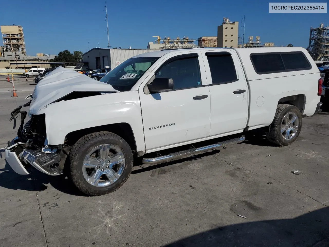 2016 Chevrolet Silverado C1500 Custom VIN: 1GCRCPEC2GZ355414 Lot: 73707414