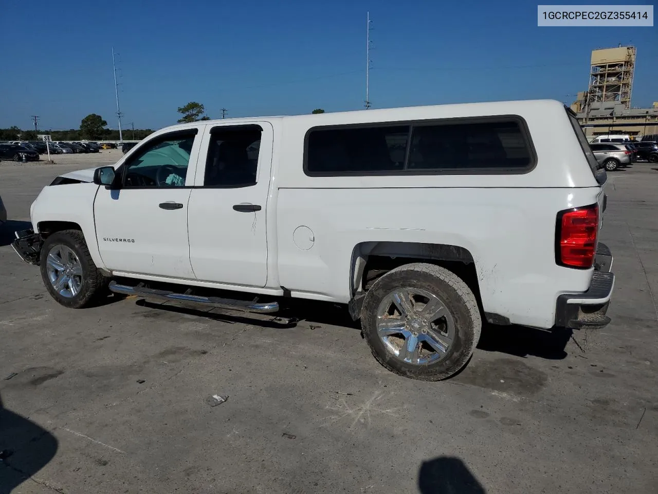 2016 Chevrolet Silverado C1500 Custom VIN: 1GCRCPEC2GZ355414 Lot: 73707414