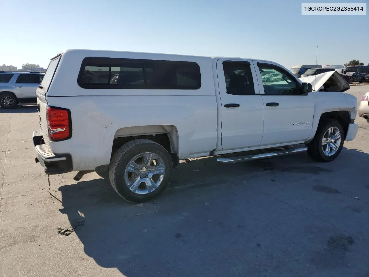 2016 Chevrolet Silverado C1500 Custom VIN: 1GCRCPEC2GZ355414 Lot: 73707414