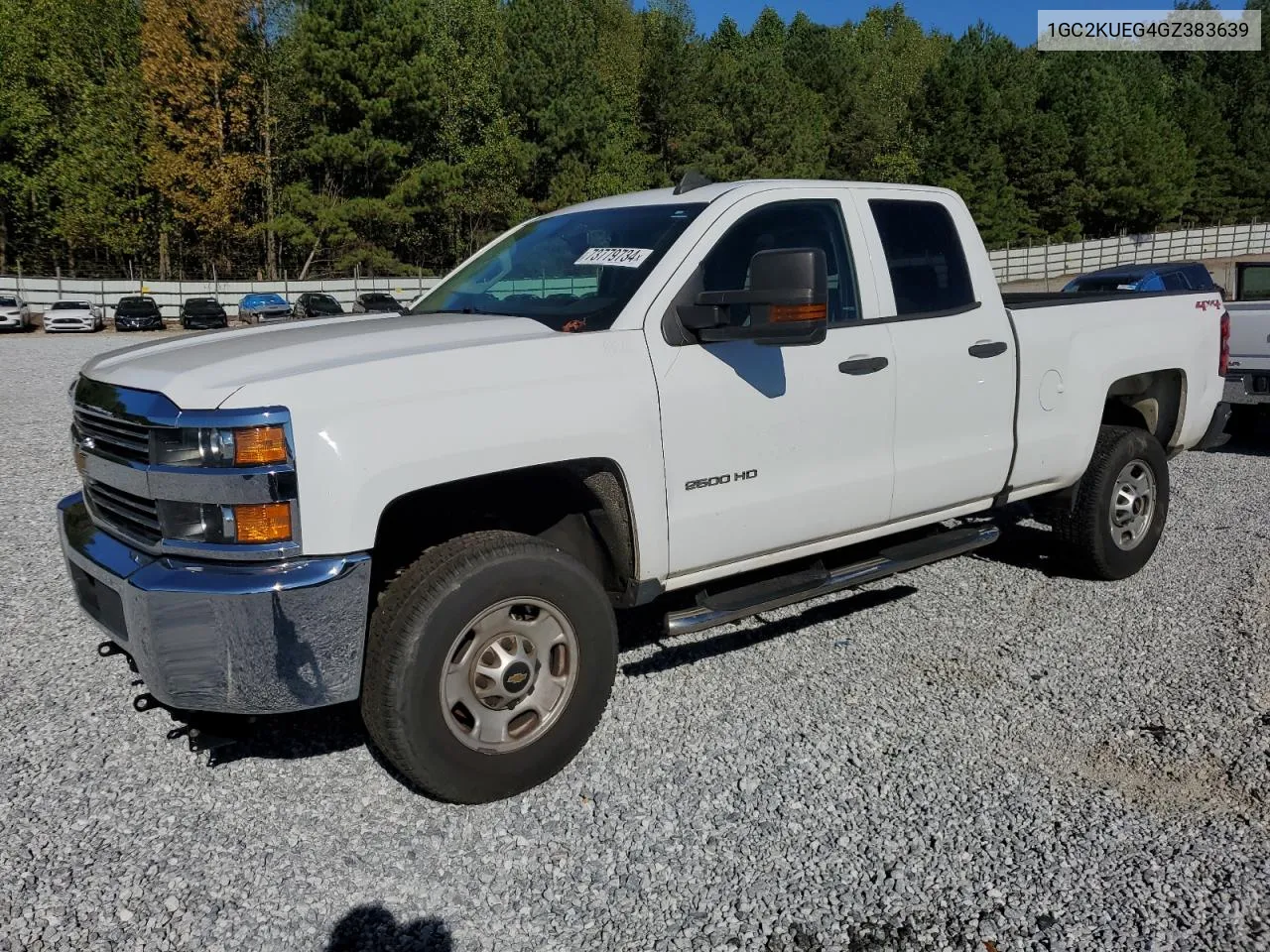 2016 Chevrolet Silverado K2500 Heavy Duty VIN: 1GC2KUEG4GZ383639 Lot: 73779734