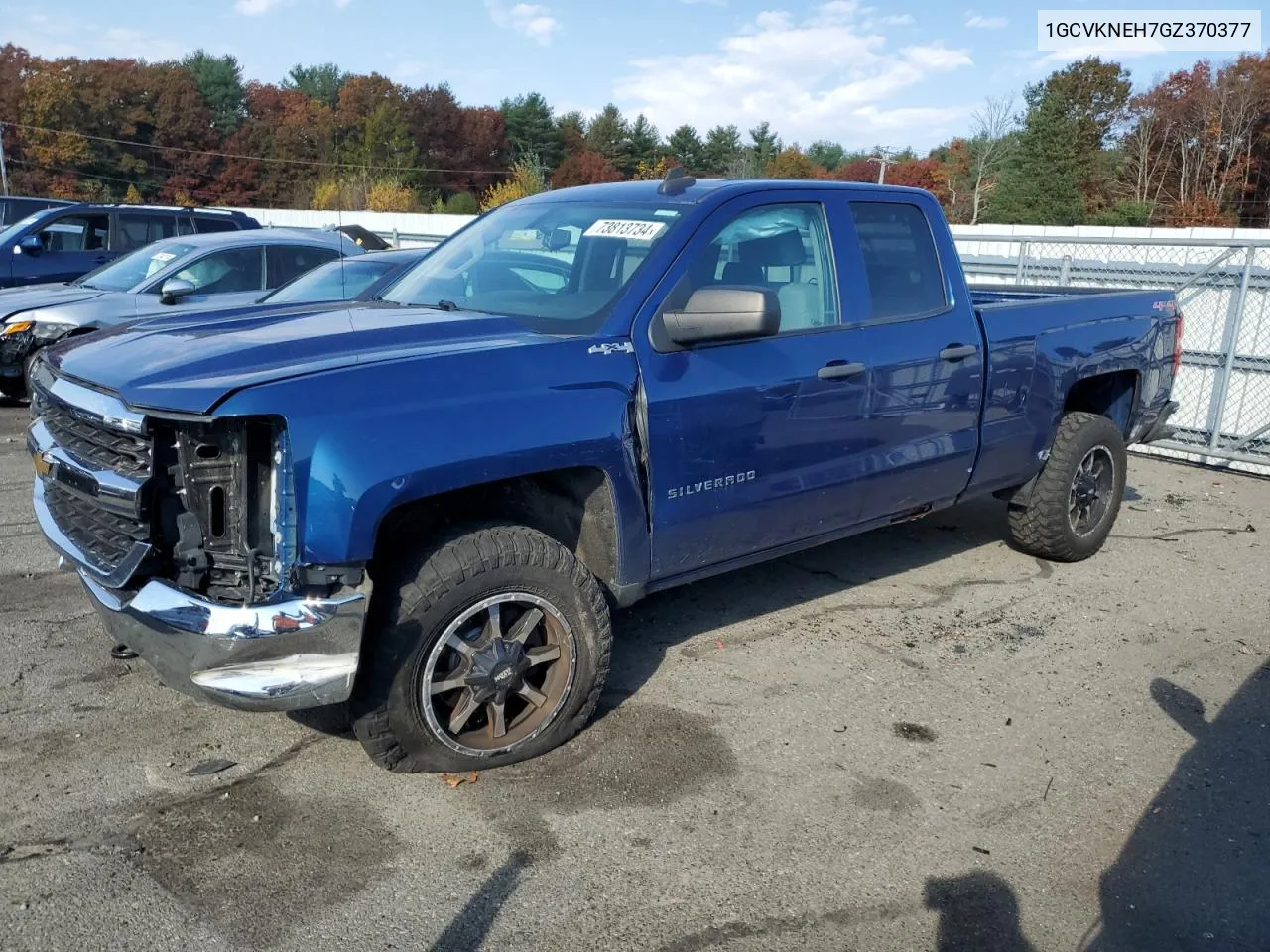 2016 Chevrolet Silverado K1500 VIN: 1GCVKNEH7GZ370377 Lot: 73813734