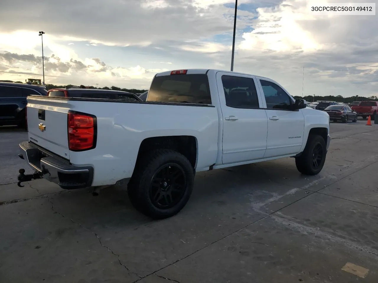 3GCPCREC5GG149412 2016 Chevrolet Silverado C1500 Lt