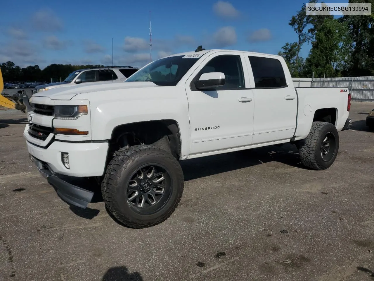 2016 Chevrolet Silverado K1500 Lt VIN: 3GCUKREC6GG139994 Lot: 73967874