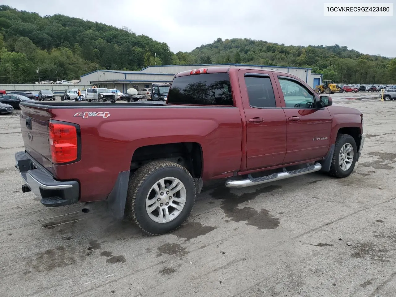 2016 Chevrolet Silverado K1500 Lt VIN: 1GCVKREC9GZ423480 Lot: 74034374