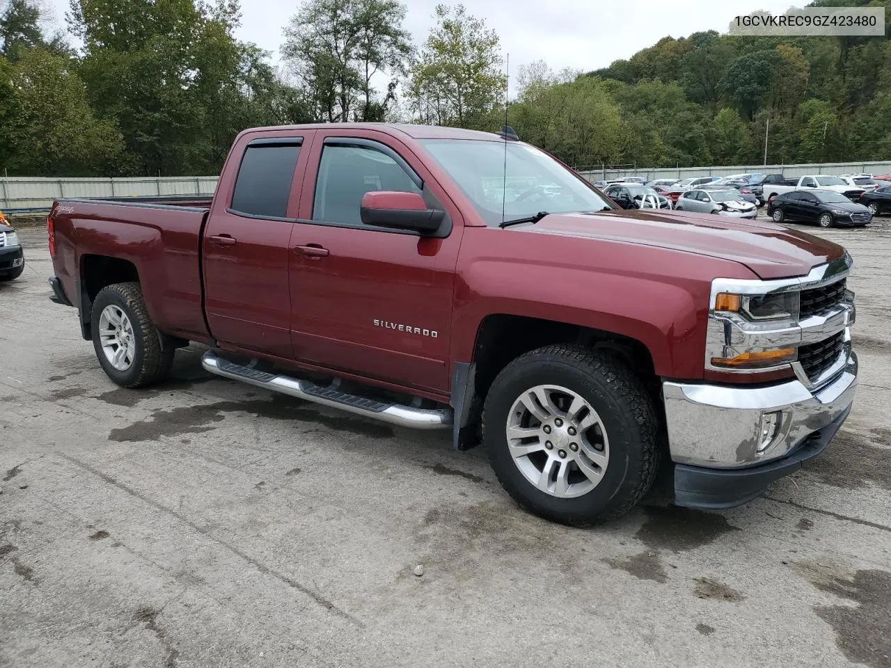 2016 Chevrolet Silverado K1500 Lt VIN: 1GCVKREC9GZ423480 Lot: 74034374