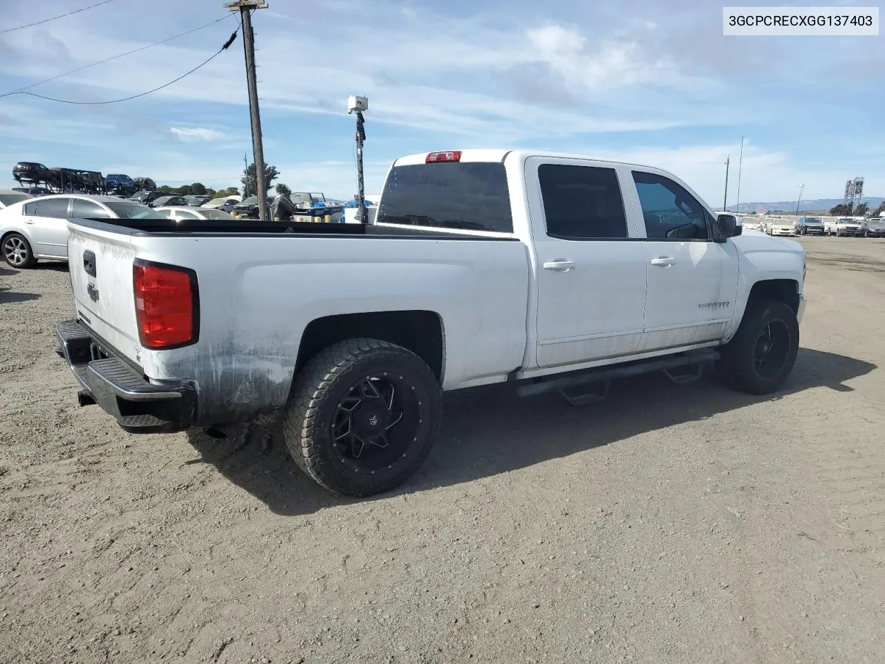 2016 Chevrolet Silverado C1500 Lt VIN: 3GCPCRECXGG137403 Lot: 74071024