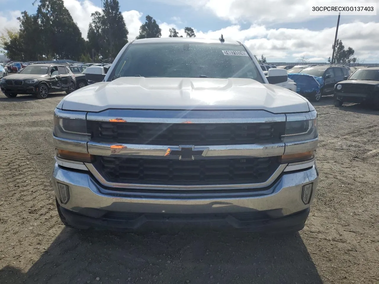 3GCPCRECXGG137403 2016 Chevrolet Silverado C1500 Lt