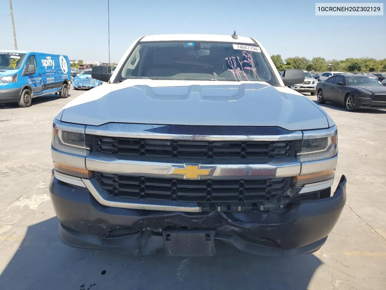 2016 Chevrolet Silverado C1500 VIN: 1GCRCNEH2GZ302129 Lot: 74087794