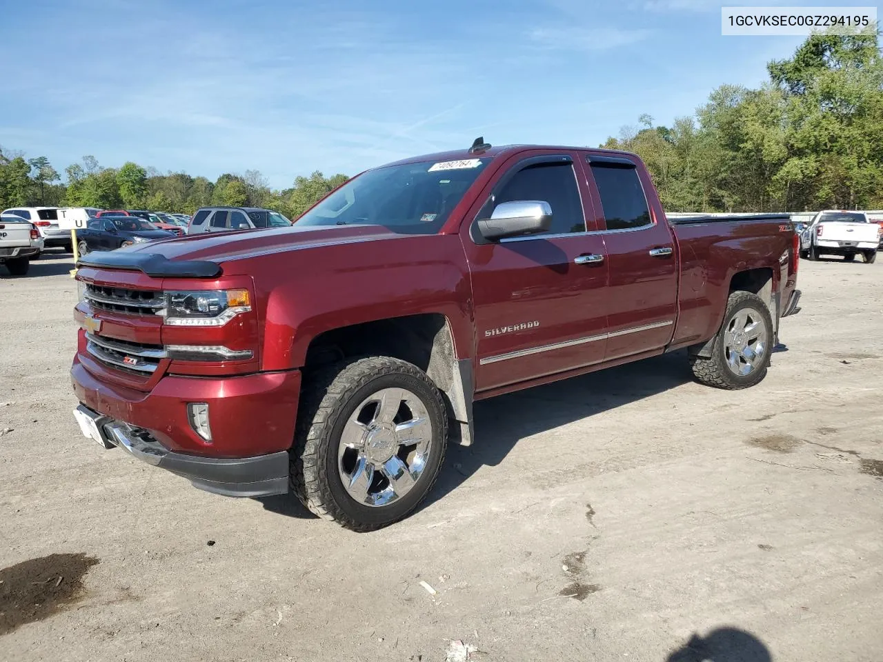 2016 Chevrolet Silverado K1500 Ltz VIN: 1GCVKSEC0GZ294195 Lot: 74092764