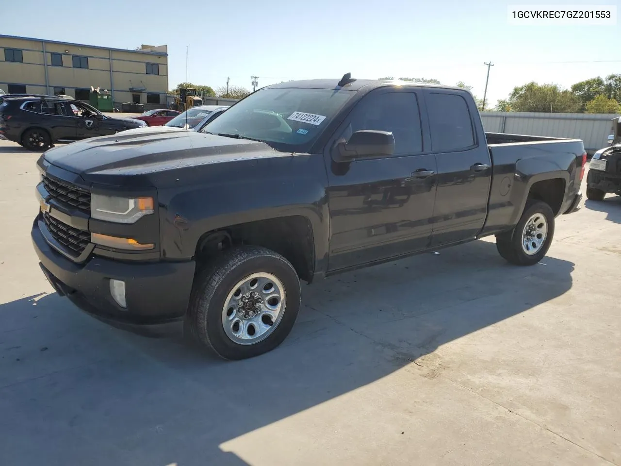 2016 Chevrolet Silverado K1500 Lt VIN: 1GCVKREC7GZ201553 Lot: 74122224