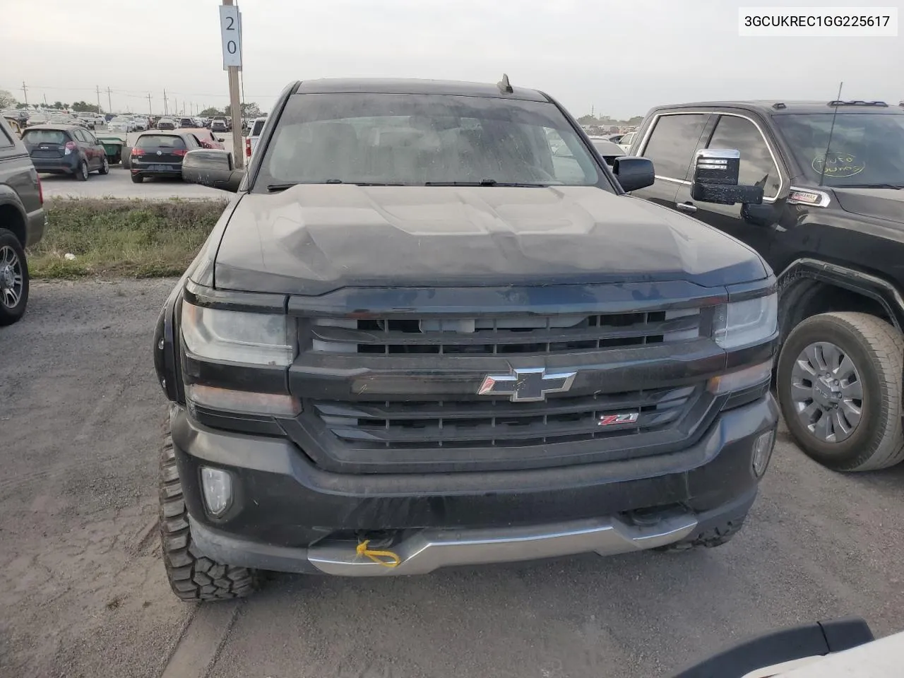 3GCUKREC1GG225617 2016 Chevrolet Silverado K1500 Lt