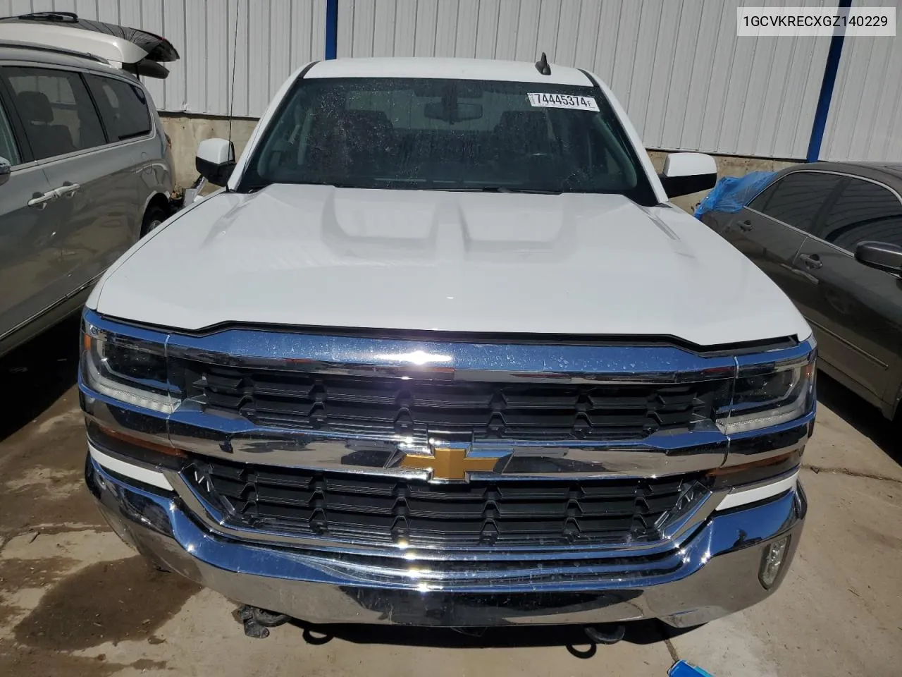 2016 Chevrolet Silverado K1500 Lt VIN: 1GCVKRECXGZ140229 Lot: 74445374