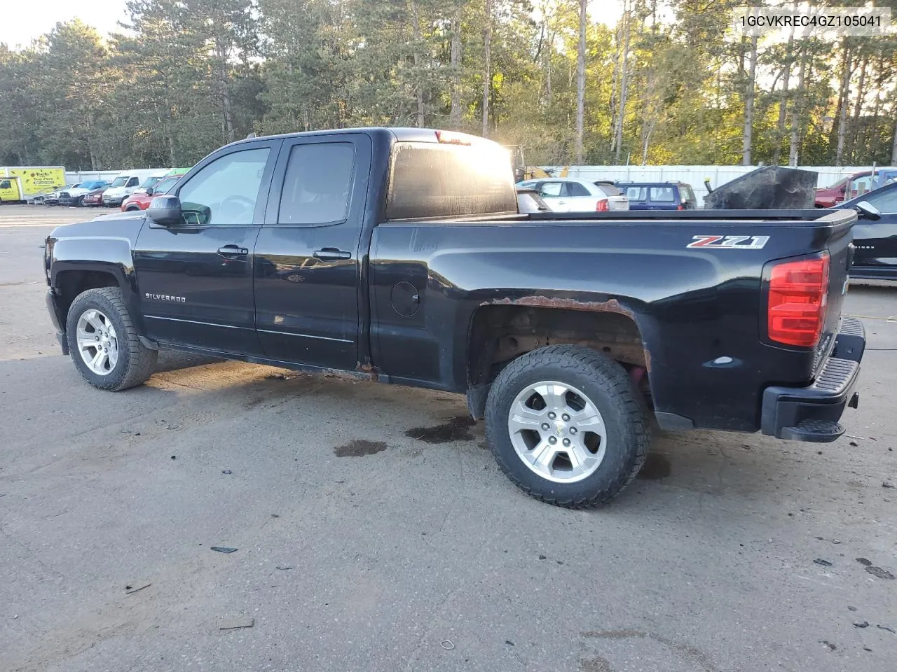 1GCVKREC4GZ105041 2016 Chevrolet Silverado K1500 Lt