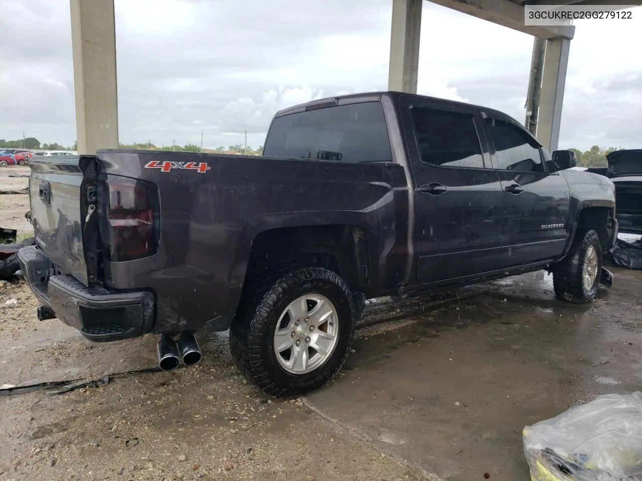 2016 Chevrolet Silverado K1500 Lt VIN: 3GCUKREC2GG279122 Lot: 74708174