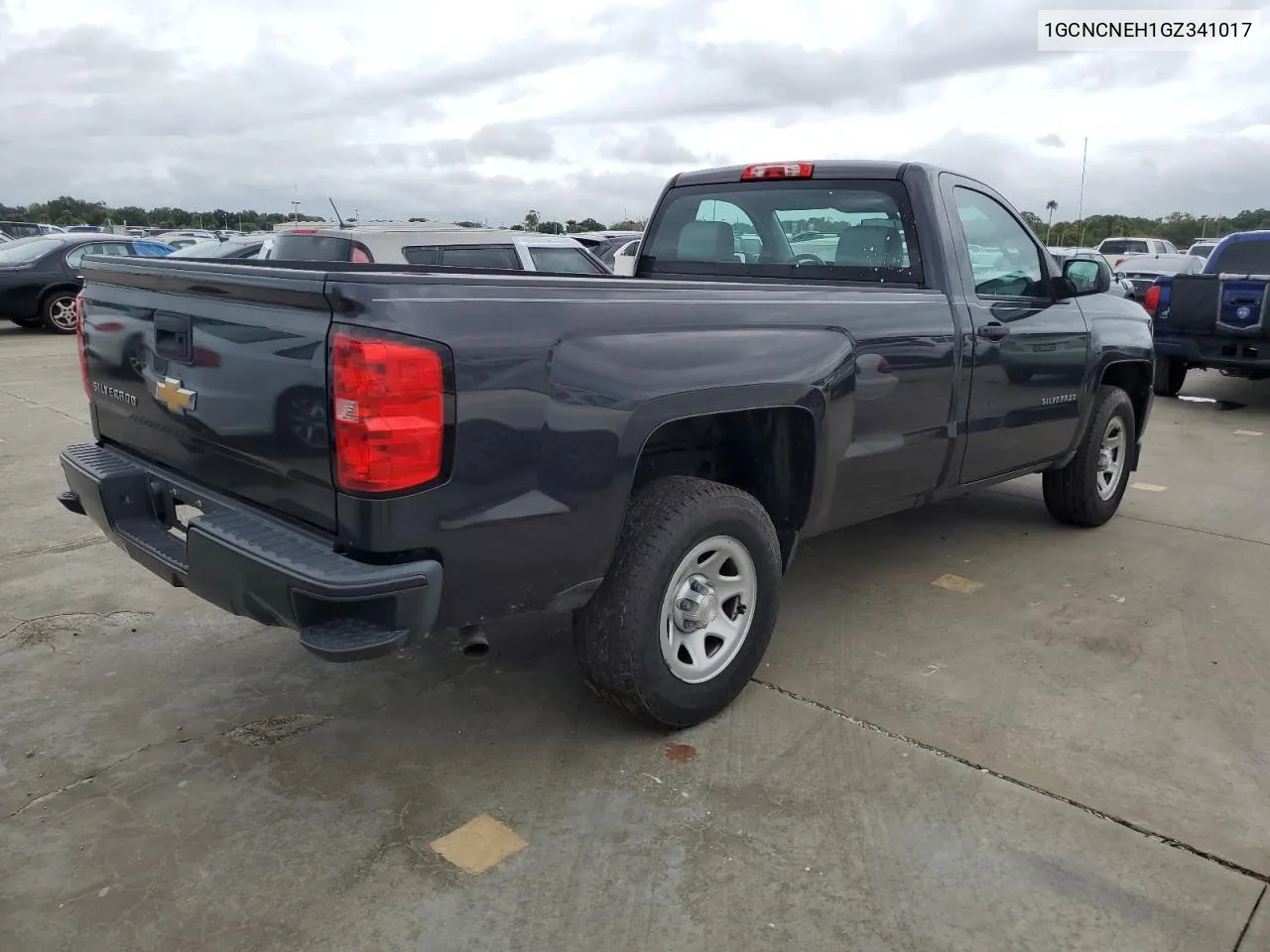 2016 Chevrolet Silverado C1500 VIN: 1GCNCNEH1GZ341017 Lot: 74916114