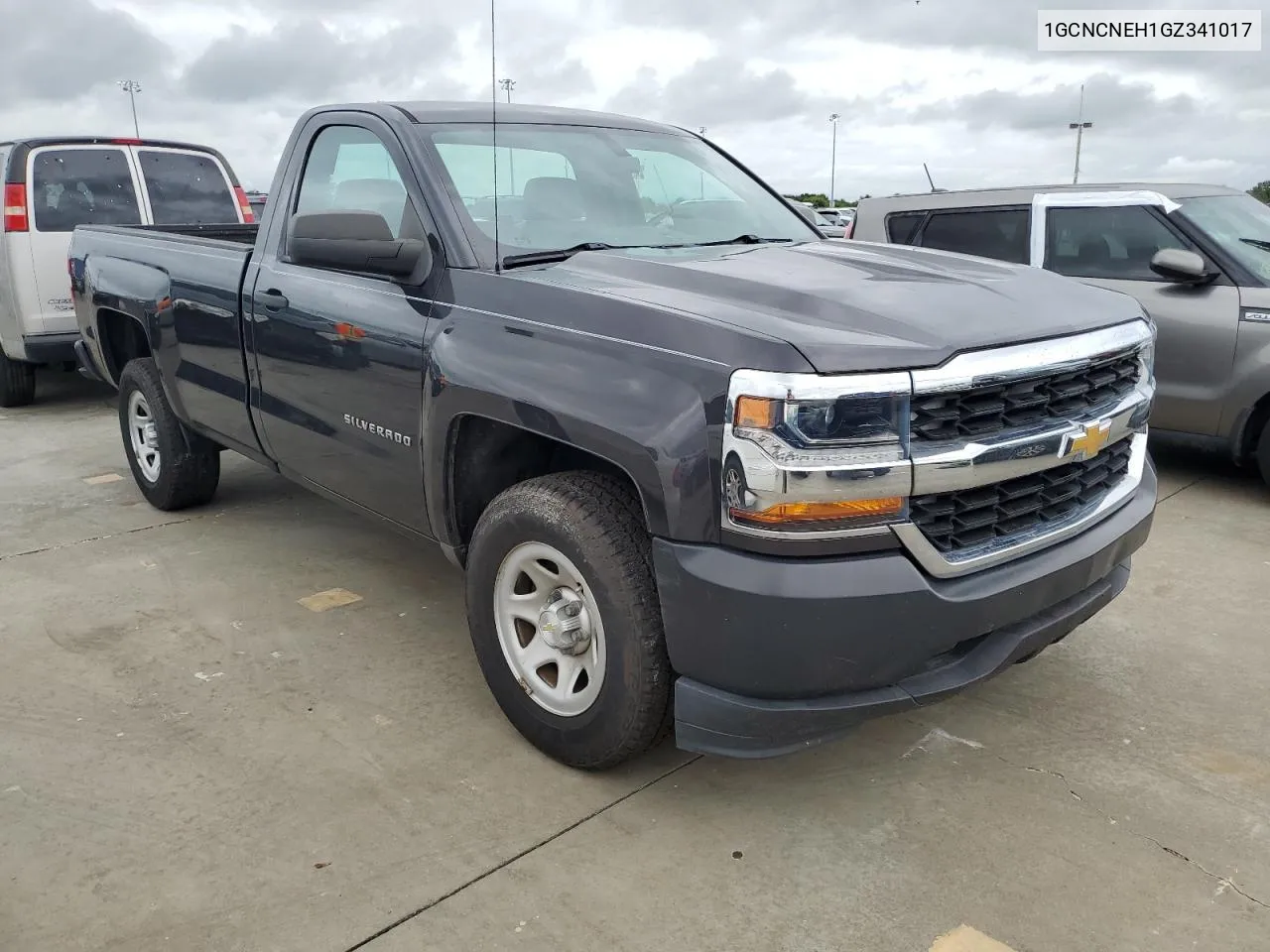 2016 Chevrolet Silverado C1500 VIN: 1GCNCNEH1GZ341017 Lot: 74916114