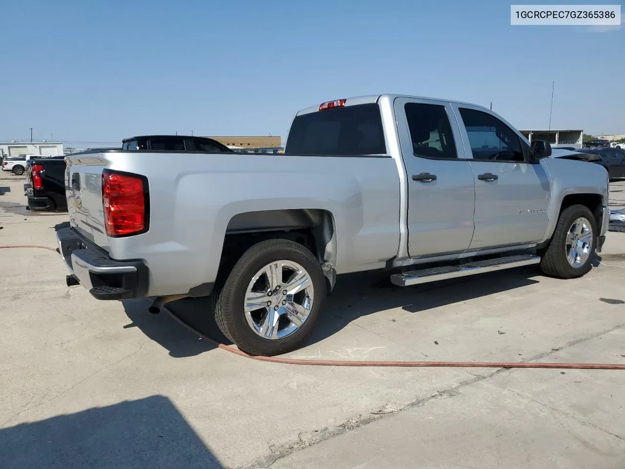 2016 Chevrolet Silverado C1500 Custom VIN: 1GCRCPEC7GZ365386 Lot: 75261344