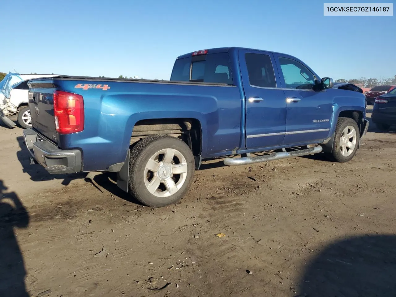 2016 Chevrolet Silverado K1500 Ltz VIN: 1GCVKSEC7GZ146187 Lot: 75280954