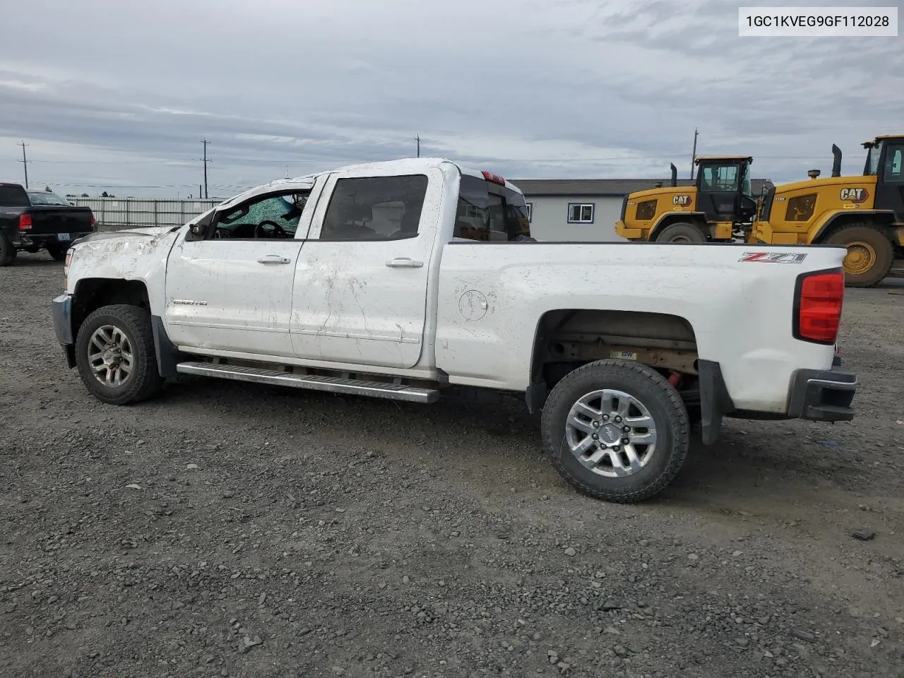 2016 Chevrolet Silverado K2500 Heavy Duty Lt VIN: 1GC1KVEG9GF112028 Lot: 75296324