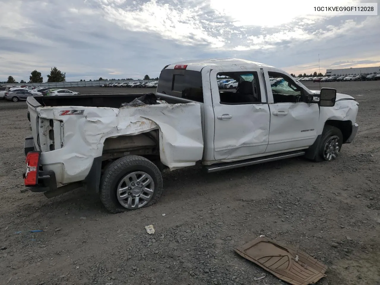 2016 Chevrolet Silverado K2500 Heavy Duty Lt VIN: 1GC1KVEG9GF112028 Lot: 75296324