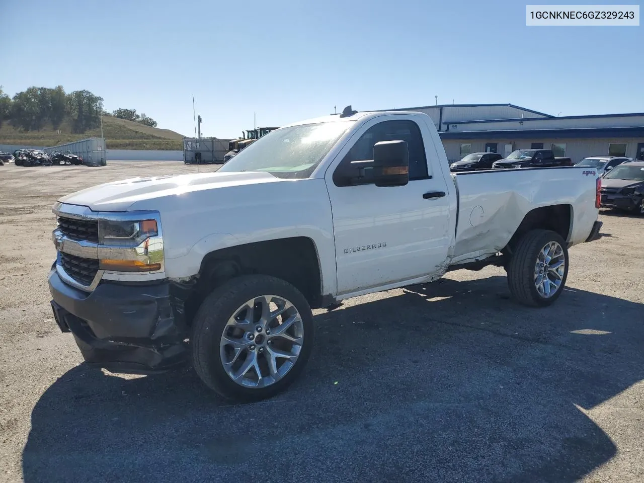 2016 Chevrolet Silverado K1500 VIN: 1GCNKNEC6GZ329243 Lot: 75322404