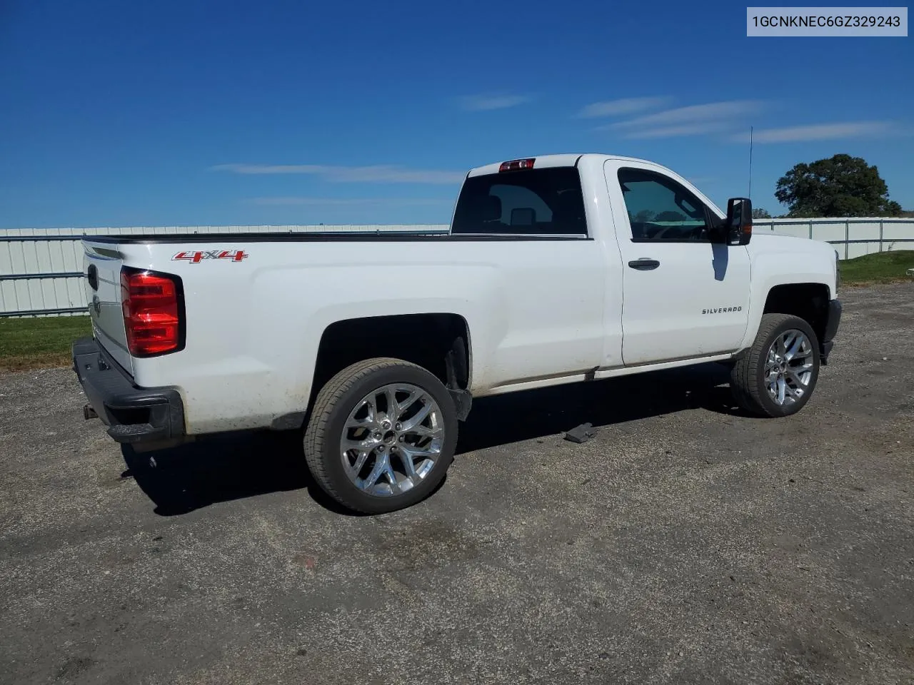 2016 Chevrolet Silverado K1500 VIN: 1GCNKNEC6GZ329243 Lot: 75322404