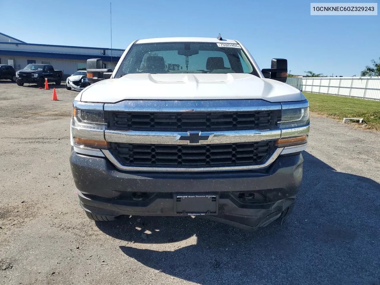 2016 Chevrolet Silverado K1500 VIN: 1GCNKNEC6GZ329243 Lot: 75322404