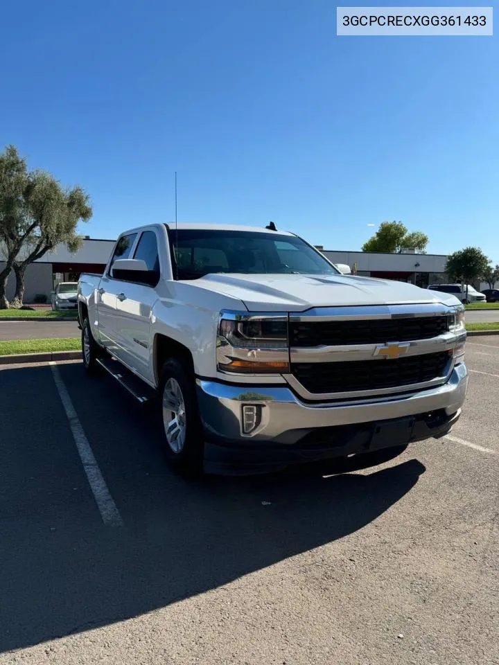 2016 Chevrolet Silverado C1500 Lt VIN: 3GCPCRECXGG361433 Lot: 75399764