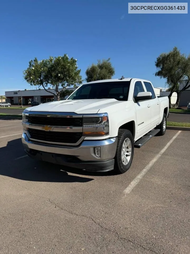 2016 Chevrolet Silverado C1500 Lt VIN: 3GCPCRECXGG361433 Lot: 75399764